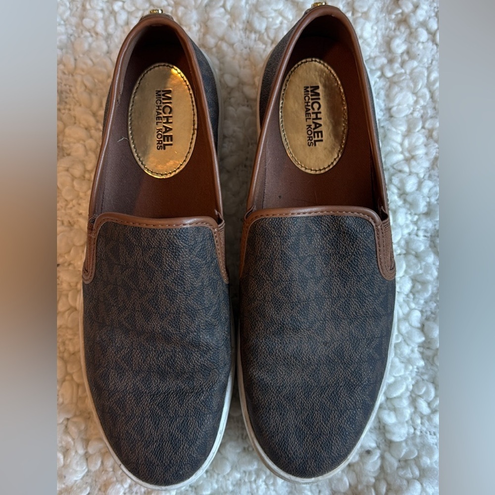 Michael Kors Dark Brown Loafers